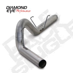 Dodge 2500 Performance Exhaust - Diamond Eye Performance - DPF Back, Single SS - `07-`12